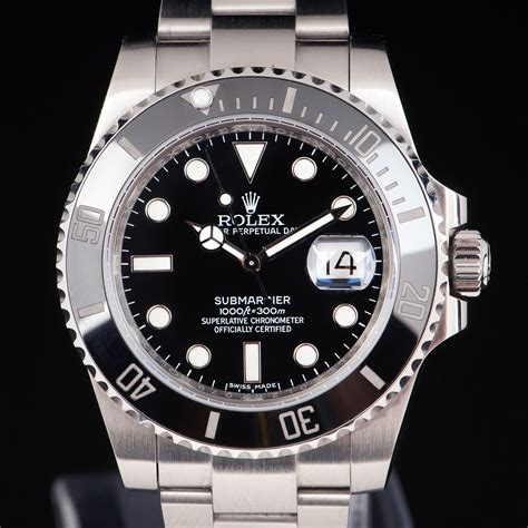 rolex submariner 40mm thickness